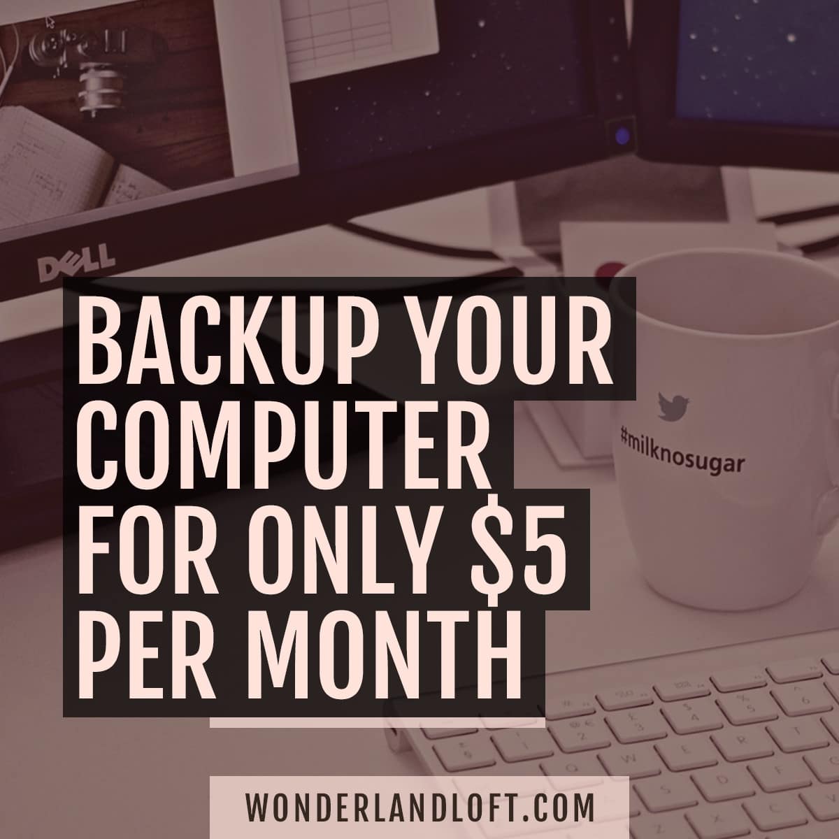Backup your computer for $5